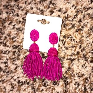 Beaded Teardrop Earrings